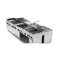 Tecnoinox Tecno70 Modular Cooking Line 700mm Depth