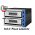 GGF X44/36 Twin Deck Electric Pizza Oven 8x14" Pizza