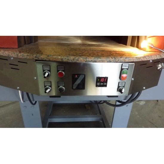 Traditional Gas Pizza Oven S Design GR Rotating Base GRS