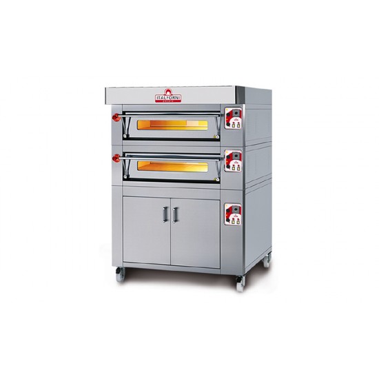 Italforni Double Deck | EC6 EC8 EC9 EC12 | Heavy Duty Pizza Oven Italforni Double Deck | EC6 EC8 EC9 EC12 | Heavy Duty Pizza Oven