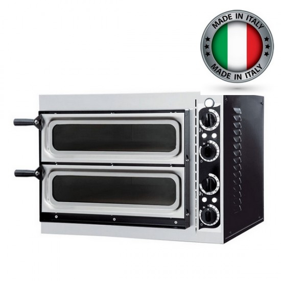 Prisma Food 2/40 Vetro Small Basic  Double Deck Electric Pizza Oven