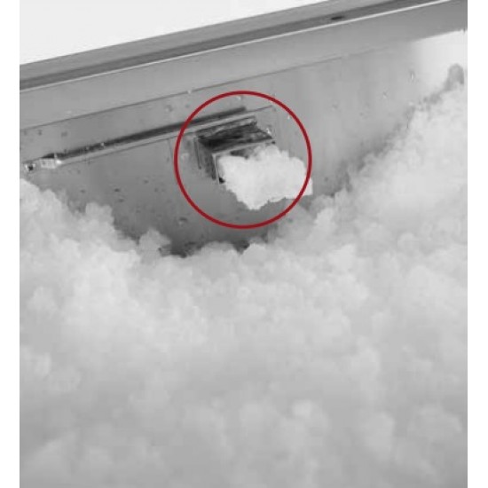 Scaiola Restaurant Fish Display Counter w/ Granular Ice Maker 