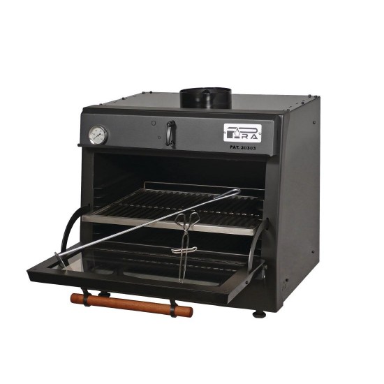 Pira 70 Lux Black Charcoal Oven